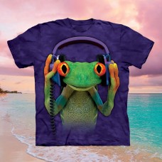 Funny frog exquisite simple T-shirt HF1918-01-02