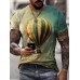 round neck short sleeve men's t-shirt HF0902-01-01