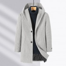 Midnight Wool Overcoat